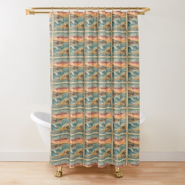 Item preview, Lower Trestles designed and sold by VintageArtByIda.