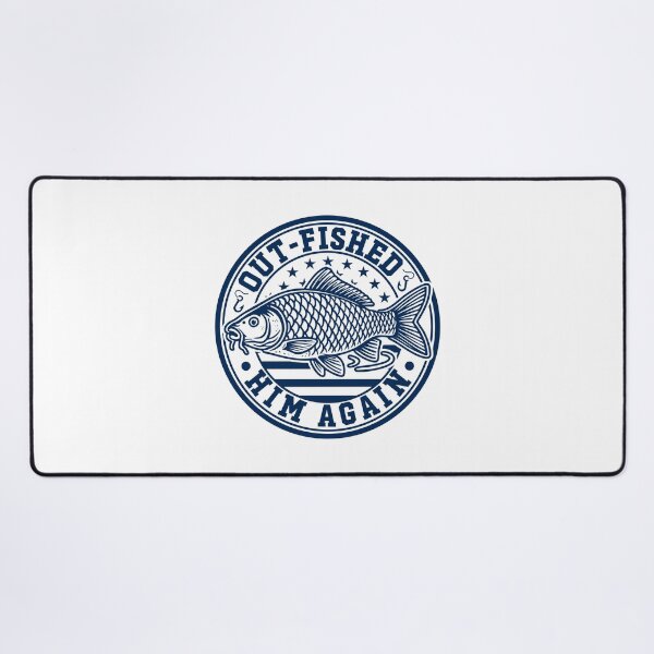 Item preview, Outfished Him Again Funny Fishing American Flag Dad designed and sold by gunaone-design.