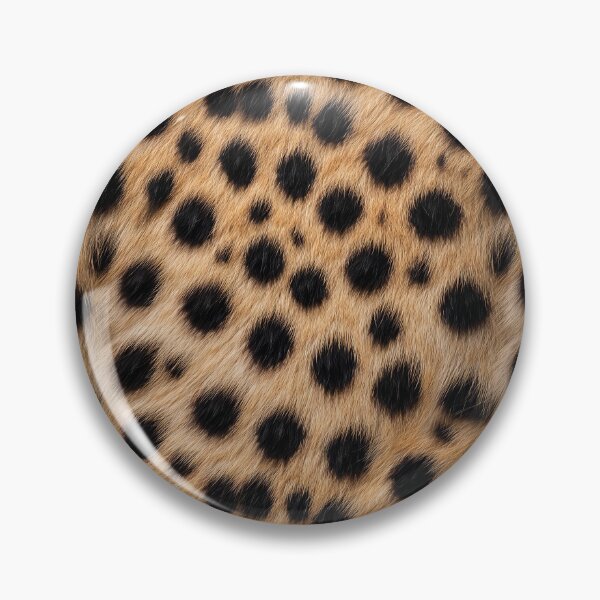 Item preview, Dense Cheetah Print Pattern - Realistic Golden Fur with Black Spots designed and sold by Nine Lives Studio.