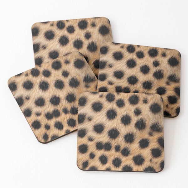 Item preview, Dense Cheetah Print Pattern - Realistic Golden Fur with Black Spots designed and sold by Yoruhara.
