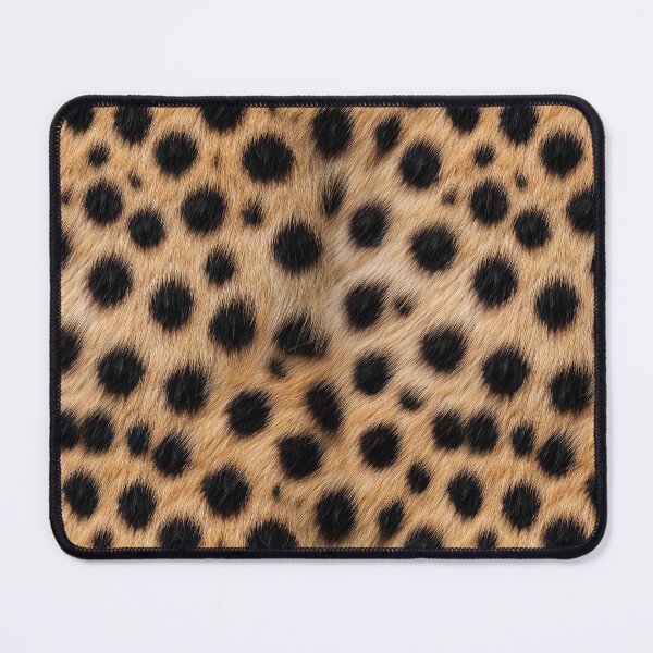 Item preview, Dense Cheetah Print Pattern - Realistic Golden Fur with Black Spots designed and sold by Nine Lives Studio.
