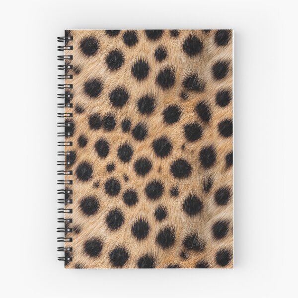 Item preview, Dense Cheetah Print Pattern - Realistic Golden Fur with Black Spots designed and sold by Nine Lives Studio.