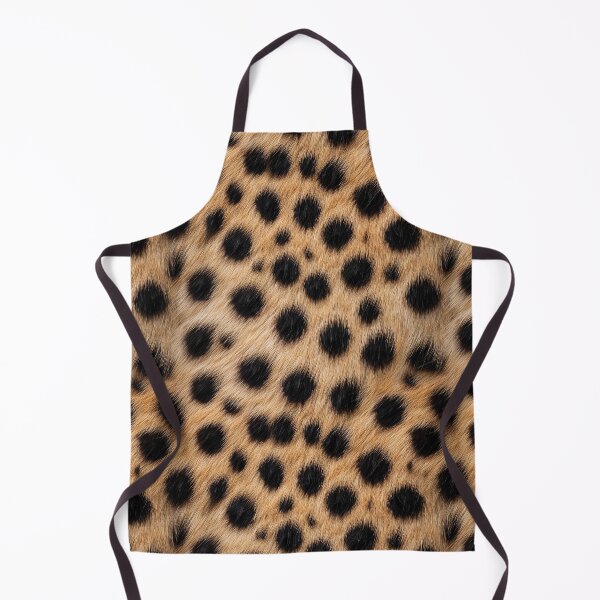 Item preview, Dense Cheetah Print Pattern - Realistic Golden Fur with Black Spots designed and sold by Nine Lives Studio.