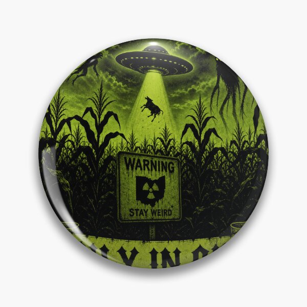 Item preview, Huss Valley Only in Ohio - Gothic Cryptid Meme designed and sold by Uglyandcute.
