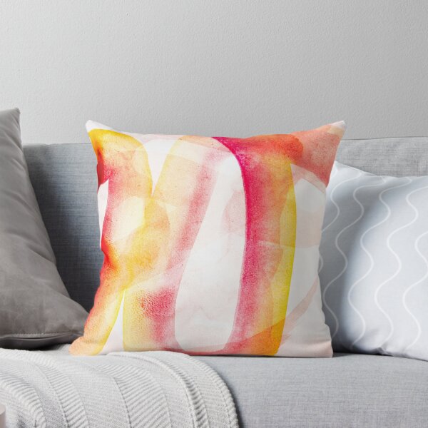 Item preview, Sunlit Ribbons — Soft Abstract Watercolor in Coral and Gold designed and sold by BuckaBaby.