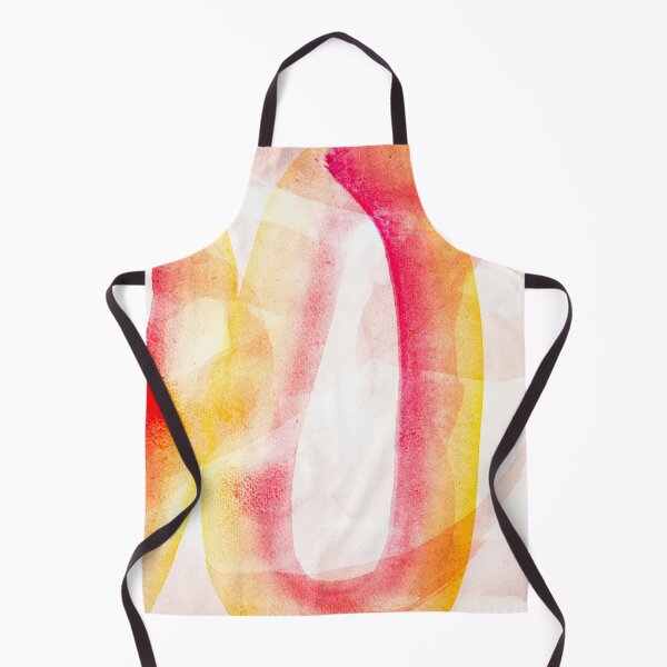 Item preview, Sunlit Ribbons — Soft Abstract Watercolor in Coral and Gold designed and sold by BuckaBaby.