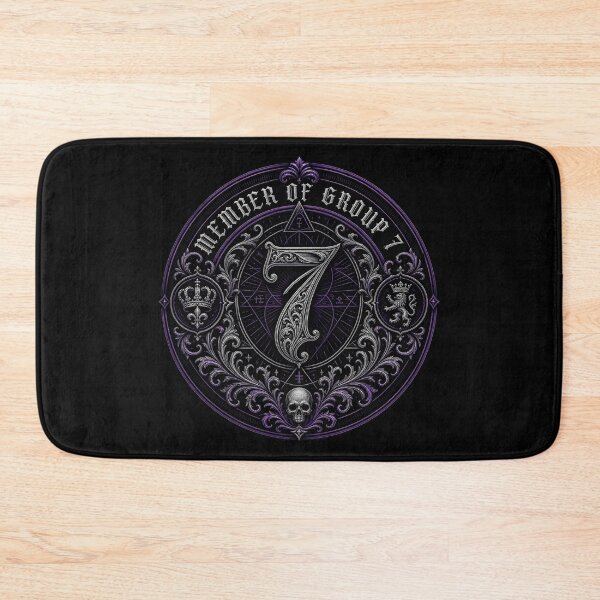Item preview, Huss Valley Member of Group 7 - Gothic TikTok Trend Seal designed and sold by Uglyandcute.