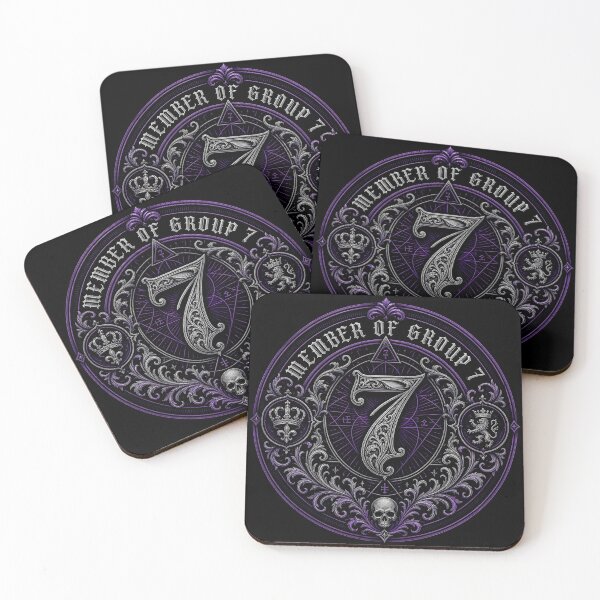 Item preview, Huss Valley Member of Group 7 - Gothic TikTok Trend Seal designed and sold by Uglyandcute.