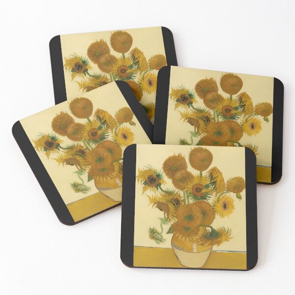 Item preview, Van Gogh's Sunflower Inspirational Quote Art Print designed and sold by TwinTorious.