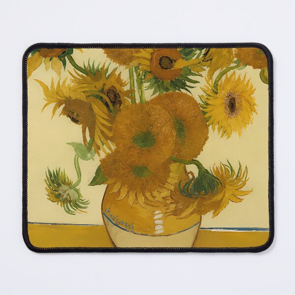 Item preview, Van Gogh's Sunflower Inspirational Quote Art Print designed and sold by TwinTorious.