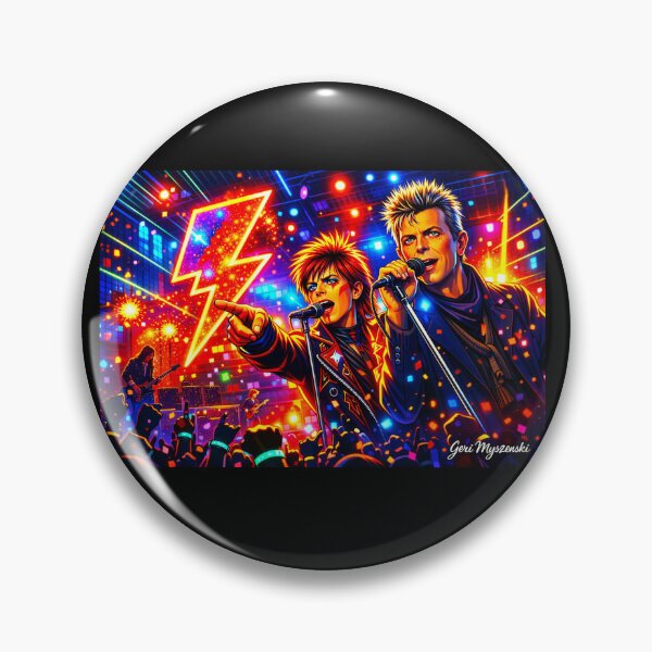Item preview, David Bowie / Ziggy Stardust chameleon of rock   designed and sold by The Art Queen Of Michigan .