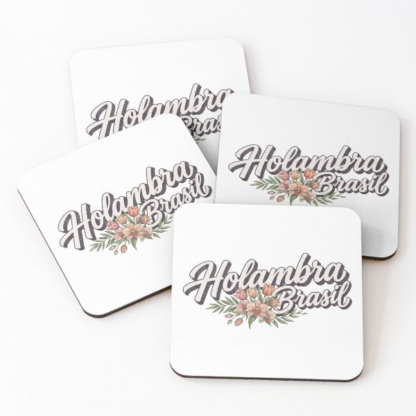 Item preview, Holambra Brasil Floral Vintage Lettering designed and sold by castillomiami.