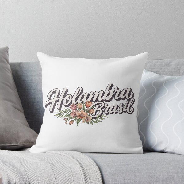 Item preview, Holambra Brasil Floral Vintage Lettering designed and sold by castillomiami.