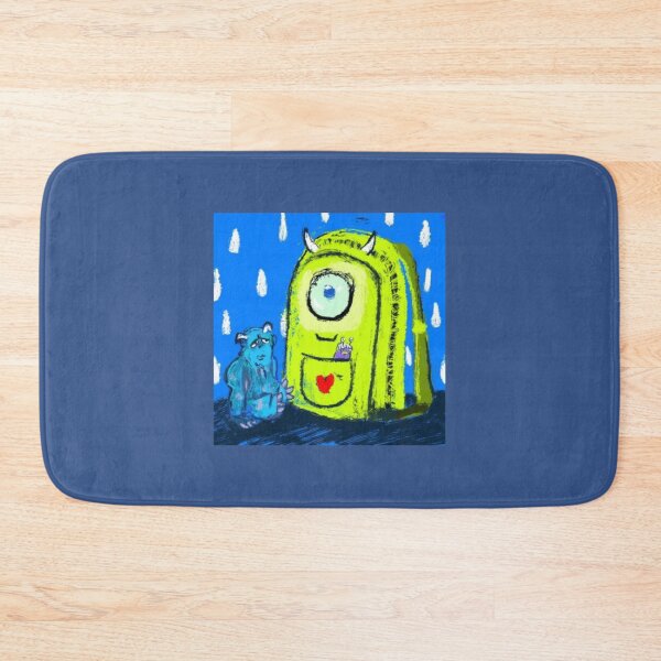 Item preview, Quirky One Eyed Monster and Grumpy Friend in Rain designed and sold by tylerwarrenfe.