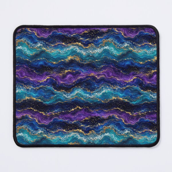 Item preview, Purple Celestial Ocean Horizontal Print designed and sold by Inkworksbyshery.