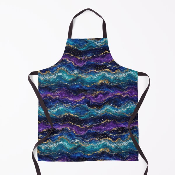 Item preview, Purple Celestial Ocean Horizontal Print designed and sold by Inkworksbyshery.