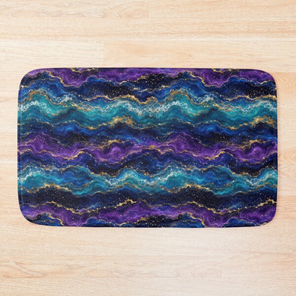 Item preview, Purple Celestial Ocean Horizontal Print designed and sold by Inkworksbyshery.