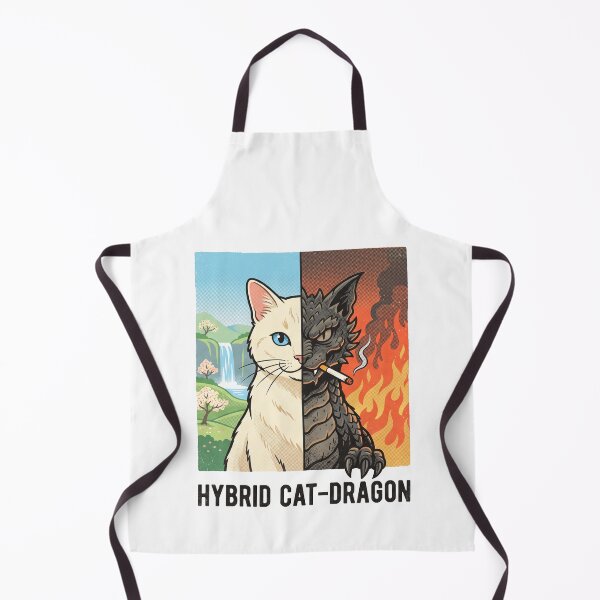 Item preview, Hybrid Cat Dragon Half Angel Half Devil Cute Raccoon Monster T-Shirt designed and sold by fowzi shokri.