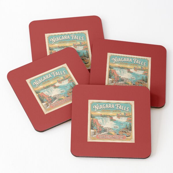 Item preview, Niagara Falls designed and sold by VintageArtByIda.