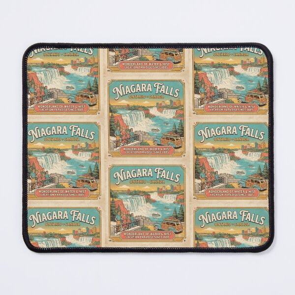 Item preview, Niagara Falls designed and sold by VintageArtByIda.