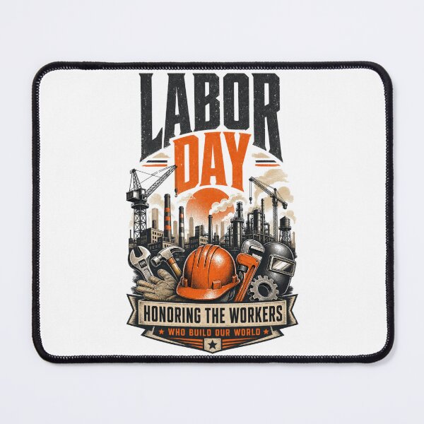 Item preview, Honoring the Workers designed and sold by SquatchPrintsCo.