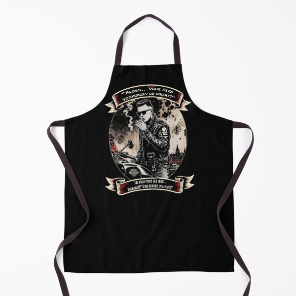Item preview, French Text: Psychobilly or Biker? designed and sold by Larry Oates.