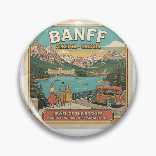 Item preview, Banff designed and sold by VintageArtByIda.