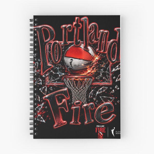 Item preview, Portland Fire Basketball – Shattered Backboard Flame Slam Sports Art designed and sold by Artify Works.