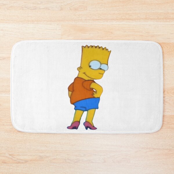Item preview, Bart High Heels Runway Walk Funny Meme Sticker designed and sold by DohLab.