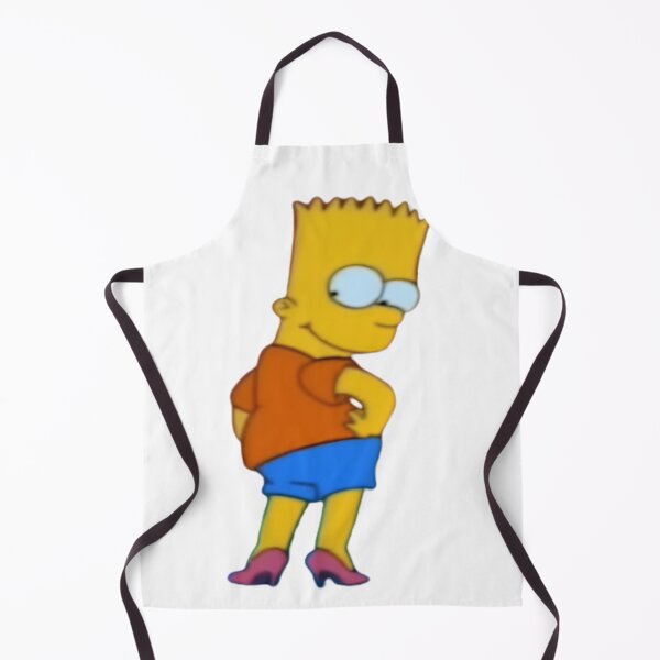 Item preview, Bart High Heels Runway Walk Funny Meme Sticker designed and sold by DohLab.