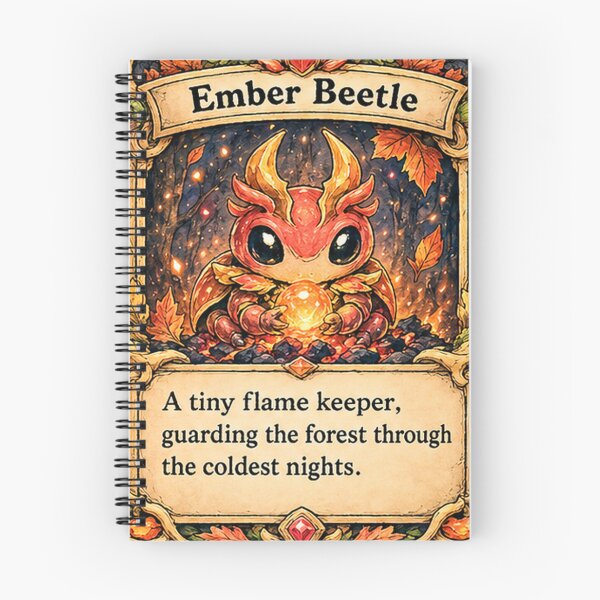 Item preview, Ember Beetle designed and sold by jubileuuu.