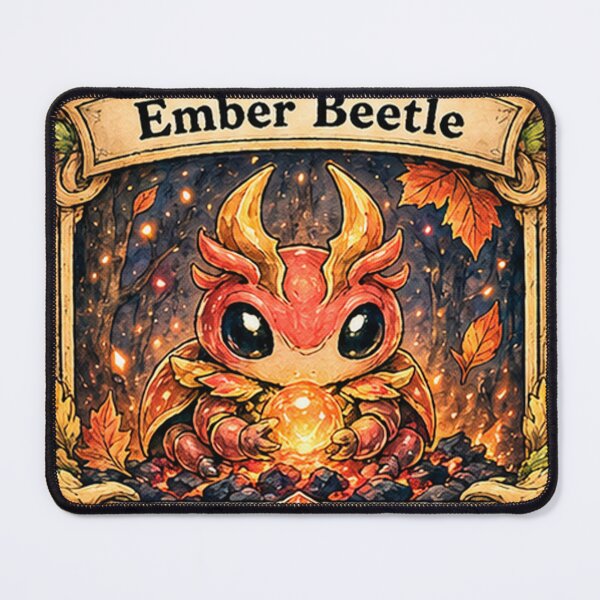 Item preview, Ember Beetle designed and sold by jubileuuu.