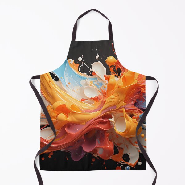 Item preview, Colorful Fluid Paint Splash – Vibrant 3D Liquid Abstract Art designed and sold by GutyzDesignsES.