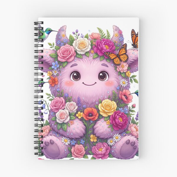 Item preview, A beautiful fluffy monster covered designed and sold by kidoramagic.