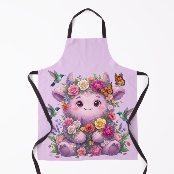 Item preview, A beautiful fluffy monster covered designed and sold by kidoramagic.