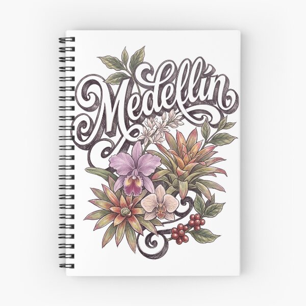 Item preview, Medellín Colombia Tropical Floral Vintage Design designed and sold by castillomiami.