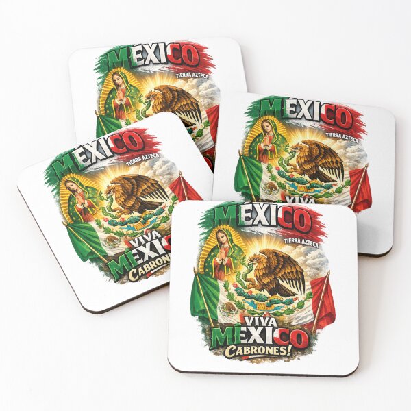 Item preview, Long live Mexico, you bastards! - Mexican Pride, Aztec Land and Virgin of Guadalupe designed and sold by LC&LCPlatform.