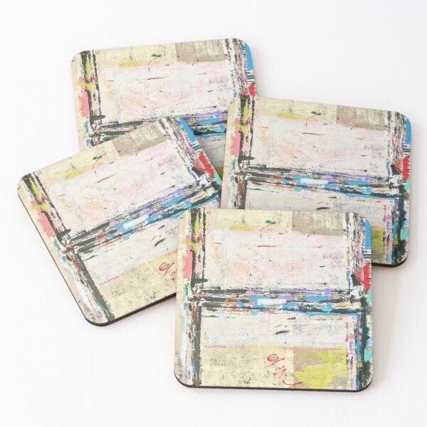 Item preview, Window Frame — Abstract Mixed Media in Pastel and Ink designed and sold by BuckaBaby.