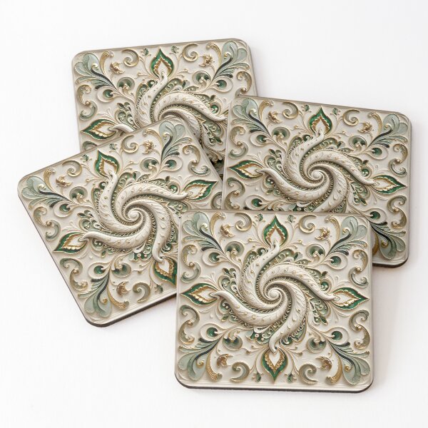 Item preview, Intricate Swirling Floral Design designed and sold by Vicky Brago-Mitchell®.