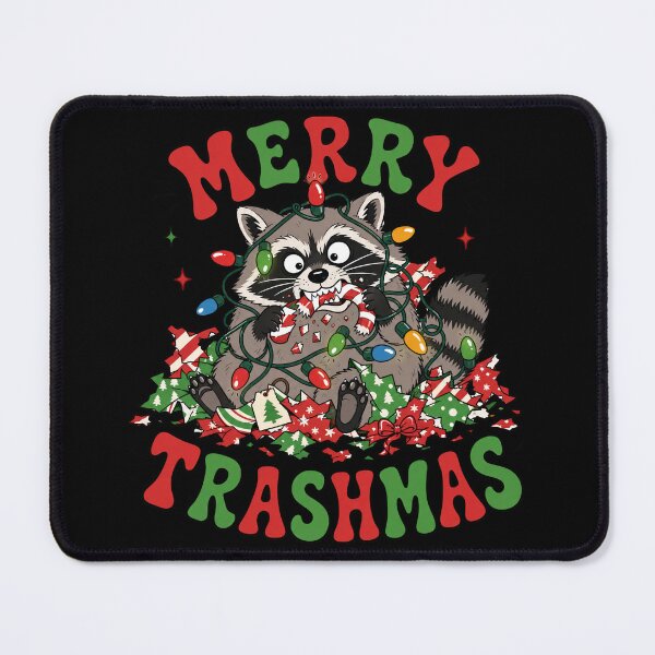 Item preview, Merry Trashmas Funny Raccoon Christmas Lights designed and sold by NSB-Design.