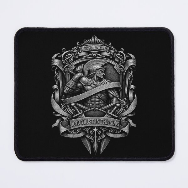 Item preview, Fight Your Fiercest | Odyssey Greek Warrior Crest designed and sold by FadedFrequency.