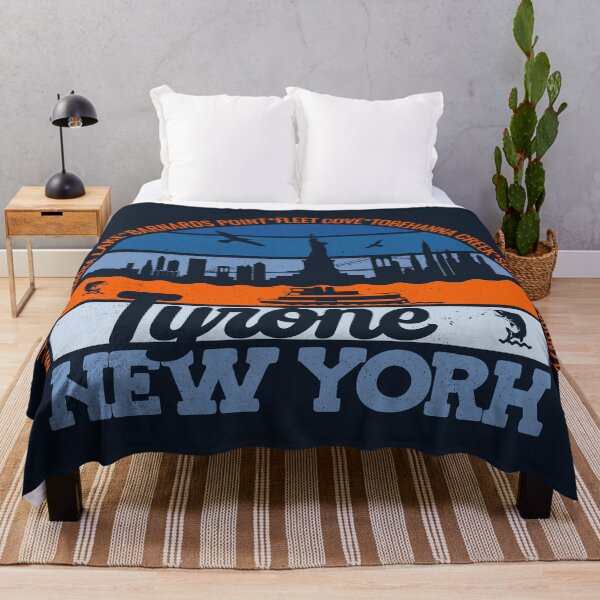 Item preview, Tyrone New York Sunset Retro Vintage Local Pride Logo designed and sold by CRHPOD20.