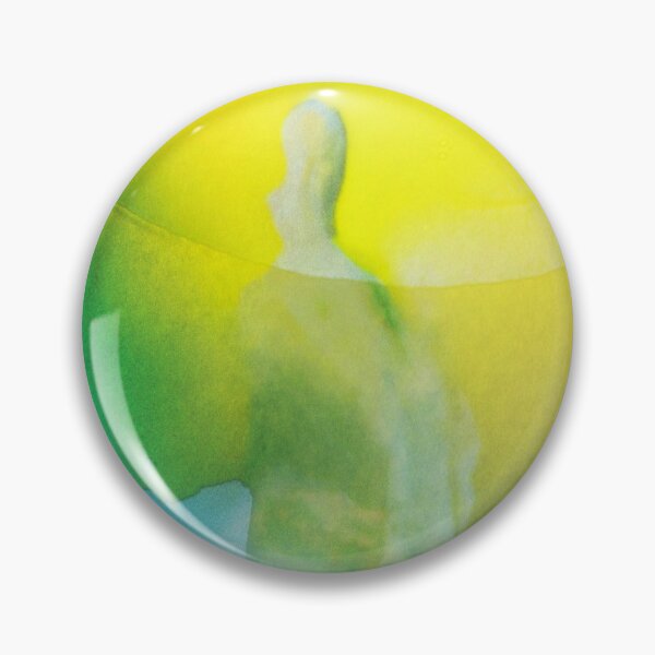 Item preview, Ethereal Watcher — Abstract Figure in Yellow and Teal designed and sold by BuckaBaby.