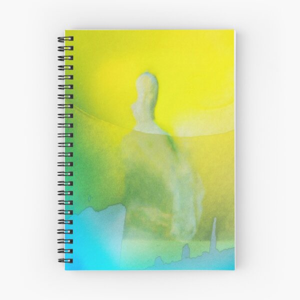 Item preview, Ethereal Watcher — Abstract Figure in Yellow and Teal designed and sold by BuckaBaby.