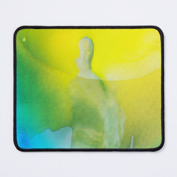 Item preview, Ethereal Watcher — Abstract Figure in Yellow and Teal designed and sold by BuckaBaby.
