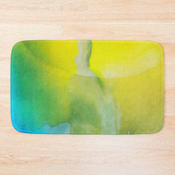 Item preview, Ethereal Watcher — Abstract Figure in Yellow and Teal designed and sold by BuckaBaby.