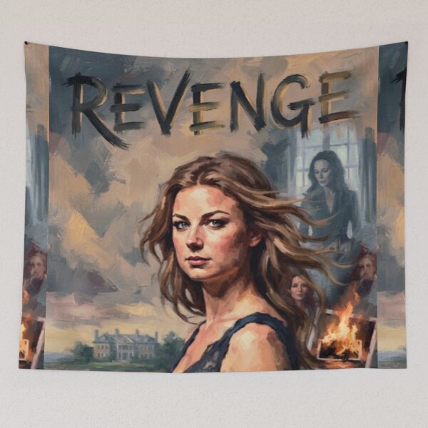 Item preview, Revenge TV Drama Fine Art Tribute designed and sold by Art's Diner.