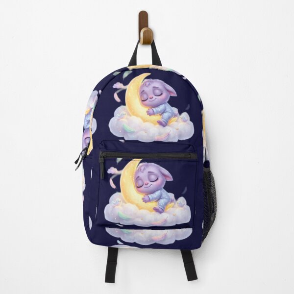 Item preview, Sleepy monster sleeping on cloud designed and sold by kidoramagic.
