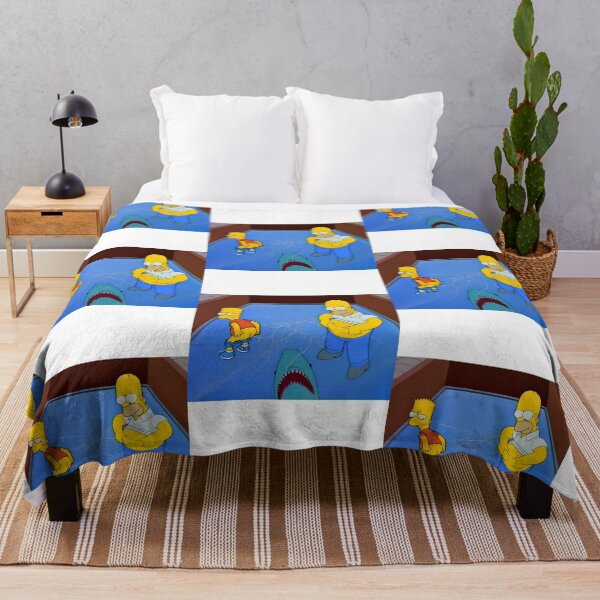 Item preview, Homer and Bart Glass Shark Tank Mooning Scene designed and sold by DohLab.