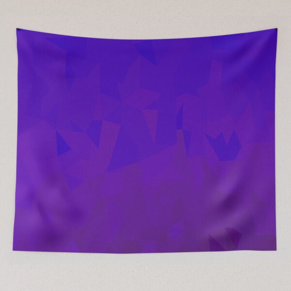Item preview, Indigo Geometric Low Poly Abstract Art | Cosmic Iris designed and sold by Lauren Visual Arts.